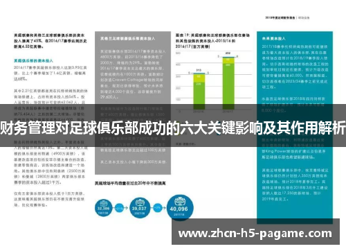 财务管理对足球俱乐部成功的六大关键影响及其作用解析